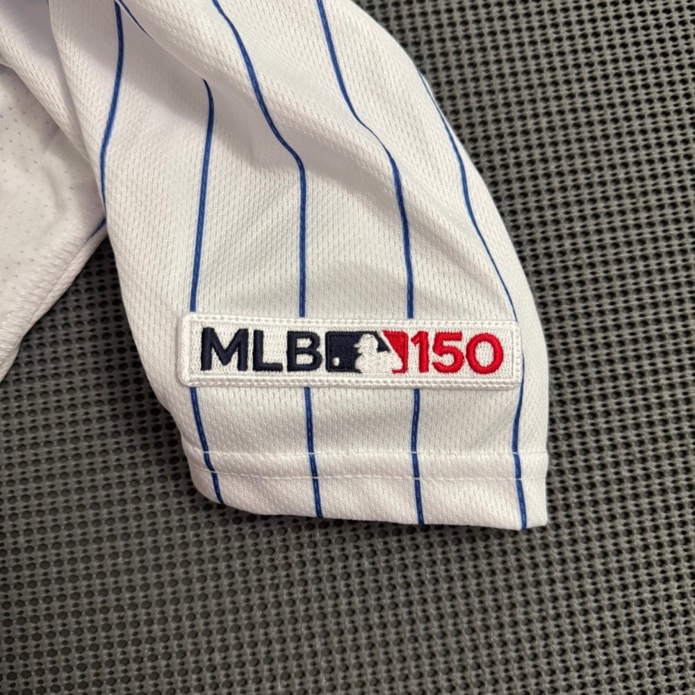 Majestic Chicago Cubs MLB 150th Anniversary Flex Base Authentic Jersey 52 NWT - Picture 6 of 9
